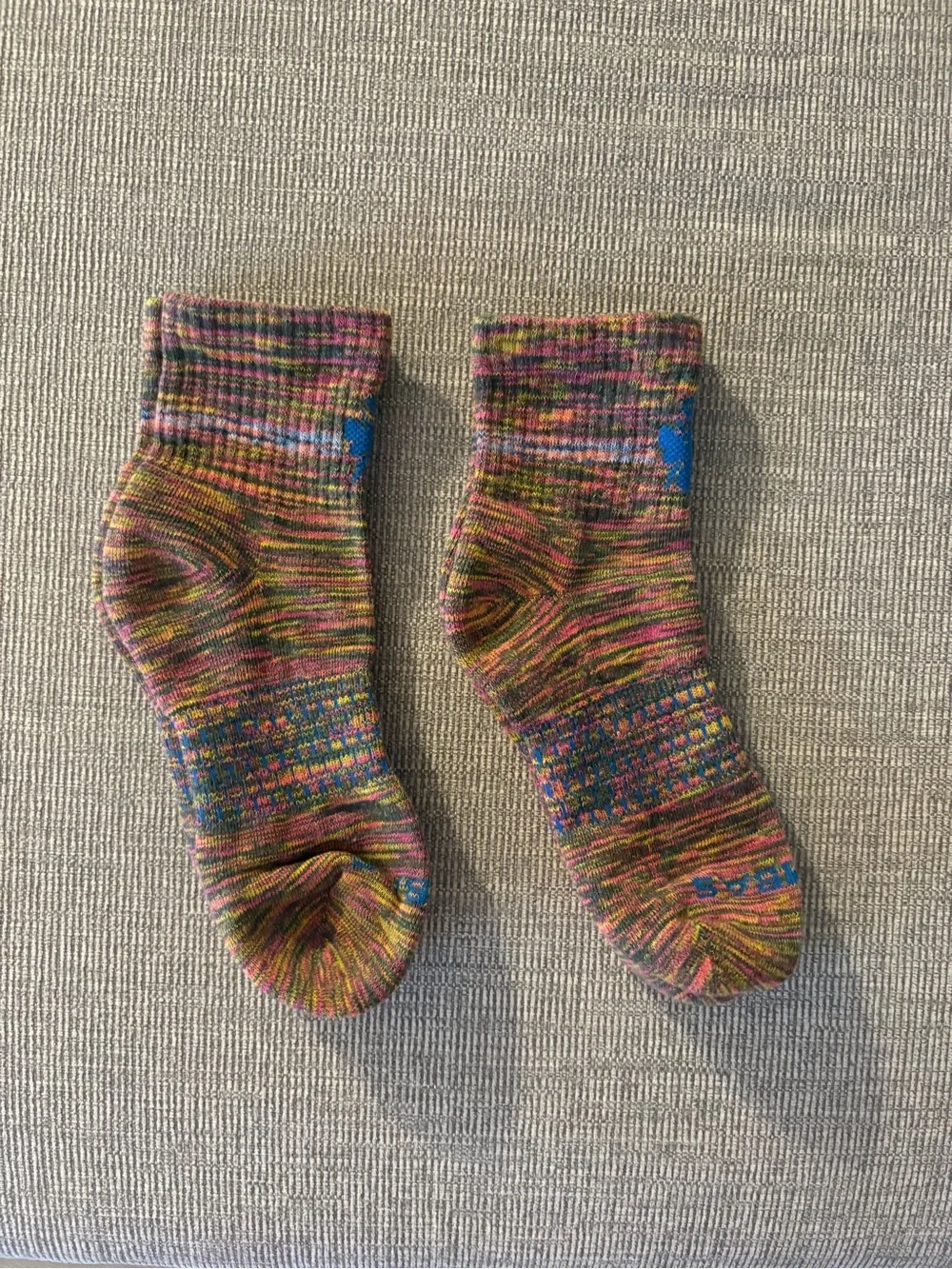 Bombas Multicolor Knit Crew Socks pack of 2 size small